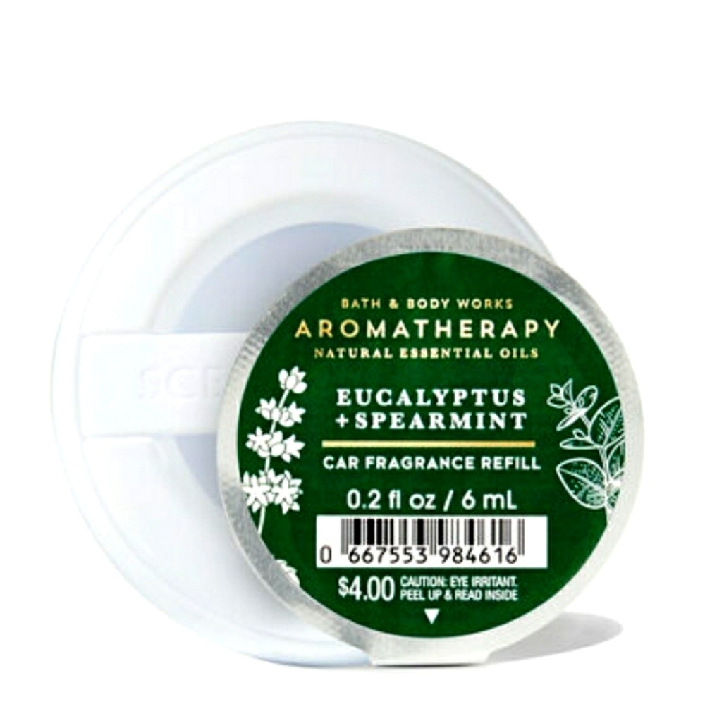 EUCALYPTUS SPEARMINT CAR FRAGRANCE REFILLS BY BATH & BODY WORKS
